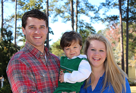 Dr. Fulks and His Family